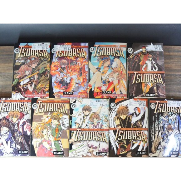 Tsubasa Manga Comic Book Lot Reservoir Vol 1-7 11 17 Paperback Del Rey English